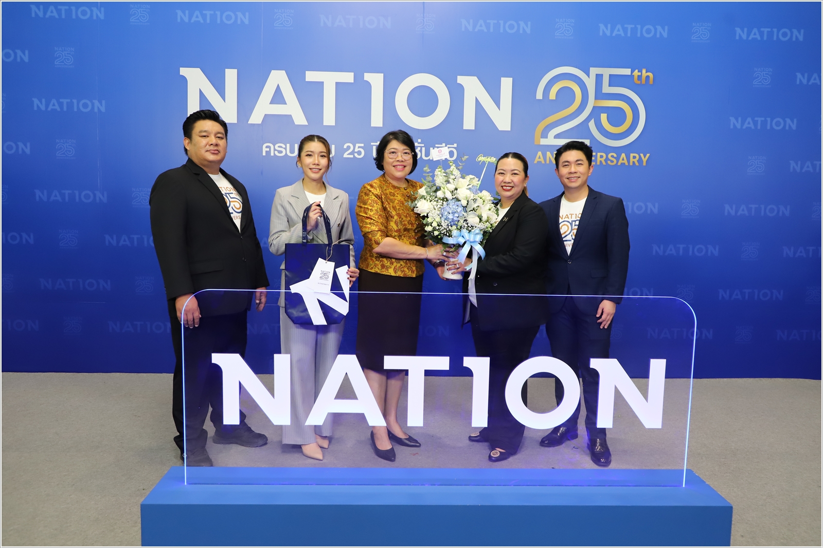 ﻿กรมบังคับคดีร่วมแสดงความยินดีเนื่องในโอกาสครบรอบ 25 ปี Nation TV